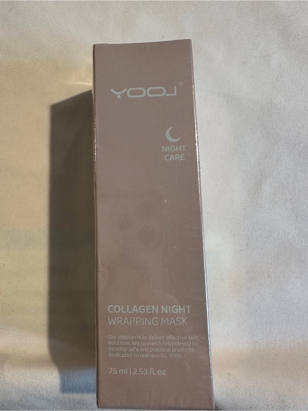 Collagen Night Wrapping Mask — Soft Pink Night Care